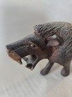 Solid Wood Carved Lion 