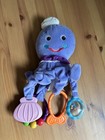Vintage Kids Ii Baby Einstein Plush Rattle Octopus Easy Grasp Chew Crinkle