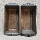 Vintage Set Of 2 Bake King No 11 Bread Pans Loaf Pans 9x5x2 75 Inches