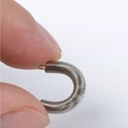 10pcs Spring Steel Tension Spring Extension Spring Wire Diameter 0 25mm