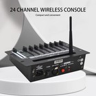 24 Channel 2 4g Wireless Dmx 512 Controller Battery Console Fits Dj Stage Light