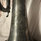 Boosey   Hawks Sovereign Studio Cornet   Made In England   Vintage Silver Horn