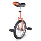 16  Orange Unicycle Cycling Scooter Circus Bike Skidproof Tire Balance Exercise