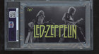 Robert Plant Signed Cut 3x5 Custom Card Psa Dna Slab Led Zeppelin Auto C6167