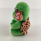 Ty Beanie Boos Turbo Turtle 6  Plush Bean Bag Stuffed Animal Toy 2023 With Tags