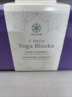 Yoga Block  set Of 2  Supportive Latex-free Eva Foam Soft Non-slip Surface New
