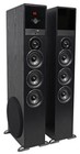 Rockville Bluetooth Home Theater karaoke Machine System  Led s subwoofers mics