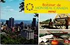 1967 Expo Worlds Fair Montreal Canada Postcard Vintage