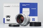  near Mint  Carl Zeiss Planar T 50mm F 2 Zm Lens Silver For Leica M  3258a