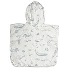 Pehr Baby Organic Cotton Hooded Towel Poncho Size 12-24 Months Life Aquatic