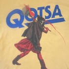 2023 Queens Of The Stone Age Pittsburgh Tour Yellow Graphic T-shirt Large