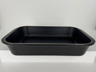 Le Creuset  40 Matte Black Cast Iron Rectangle Baking Roasting Cake Pan
