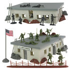 Bmc Ww2 D-day Plastic Army Men German Bunker Soldier Figure 1 32 54mm Playet