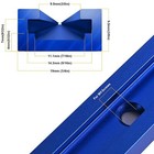 Aluminum Alloy T-track For Woodworking Workbenches Drill Press Tables - 8 Pack