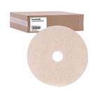 Boardwalk 4020nhe 20 In  Natural Hog Hair Burnishing Floor Pads - Tan  5 ct  New