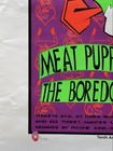 Nirvana Meat Puppets The Boredoms Limited To 336 Pieces Silkscreen Poster Framed