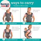 Flip 4-in-1 Convertible Baby Carrier  Adjustable  Ergonomic Babywearing  Registr