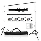 10 X 10 Ft Photo Video Studio Heavy Duty Adjustable Backdrop Support System