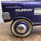 1960 s Murray Maverick Pedal Car Tooth Grille Purple White Rare Hard To Find