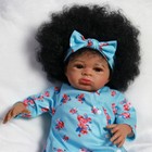 18  Lifelike Reborn Baby Dolls Black Biracial Girl African American Newborn Doll