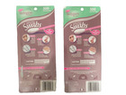 Swisspers Double Tipped Cotton Swabs 500 Ea Pink purple  pack Of 2  Read