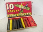 Crayon Boxed Set Vintage Popeye 1933 American 10 Comic Book Paper Doll