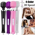Handheld Massager 20 Speed Wand Vibrating Massage Magic Full Body Therapy