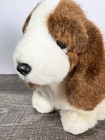 Vintage Russ Biscuits Basset Hound Dog Plush Stuffed Animal 11  Tricolor