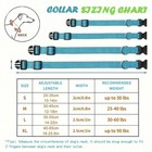 Nylon Dog Collar With Buckle Reflective Adjustable Closure For Small large Breed