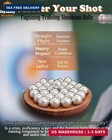 50pcs  68 Caliber Self Defense Balls   Projectiles  7 3g  Hard - Reusable