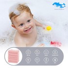 12 Pack Baby Muslin Washcloths - Soft Face Cloths For Newborn  Absorbent Bath   