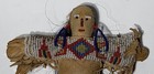 Antique Native American Beaded Hide Doll Plains Indian