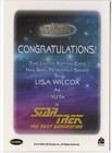 Lisa Wilcox As Yuta 2010 Women Of Star Trek Tng Autograph Card Auto