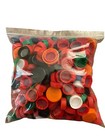 2 Pounds Of Various Plastic Bottle Caps lids