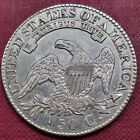 1827 Capped Bust Half Dollar 50c Square Base 2 Better Grade Xf   Details  65837