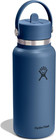 Hydro Flask Water Bottle - Insulated Stainless Steel - Wide Mouth Flex Straw Lid