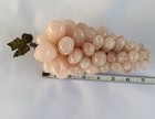 Vintage Rose Quartz Grape Clusters Pink Brass