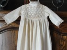 Antique Vintage Children s Baby Christening Gown Dress  2