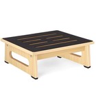 One Step Stool For Adults Seniors With Non-slip Rubber Step 5 5inch Natural