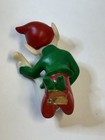 Vintage Ceramic Pixie Elf  Mcm  Handpainted  Excellent Cond  Musician