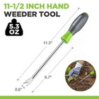 Workpro 11 5  Dandelion Weeder Puller Tool Weed Remover Two-pronged Fork Weeders