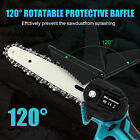 6  Mini Handheld Electric Chainsaw Cordless Chain Saw Wood Cutter Rechargeable
