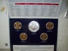2016 Annual Uncirculated Dollar Coin Set W Mint Silver Eagle