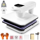 38x38 Automatic Heat Press Machine Digital Transfer T-shirt Sublimation Pillows