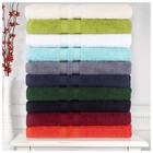 Ultra Soft Cotton Quick Drying Absorbent 500 Gsm 6 Piece Solid Towel Set