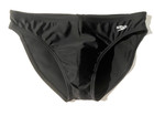 New Speedo Power Flex Eco Mens Black Swim Bikini Brief Racer Fitness Swimsuit 36