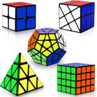Speed Cube Set  Puzzle Cube  Magic Cube 2x2 4x4 Pyraminx Pyramid Megaminx Fen   