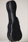 Oahu Leather Covered Fiberglass Hardshell Case     Soprano  Black  New
