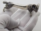 Vintage Italian Handmade Genuine Sterling Silver Ram   Aries Shaped Spoon Rest