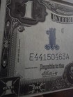 1899  1 Silver Certificate Black Eagle Fr 235m Rare Mule Pmg Choice Vf35 Beauty 